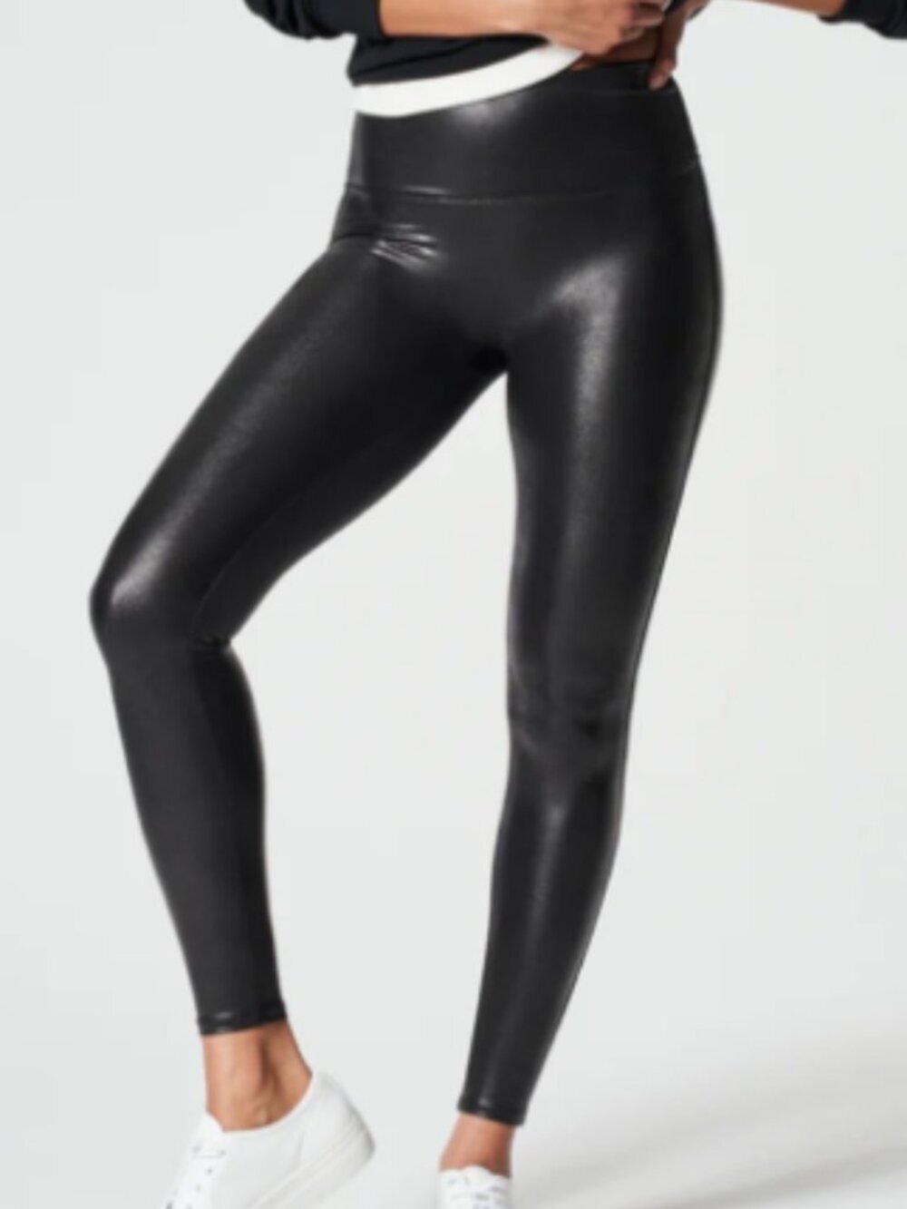 SPANXshape™ Faux Leather Leggings Small Petite
